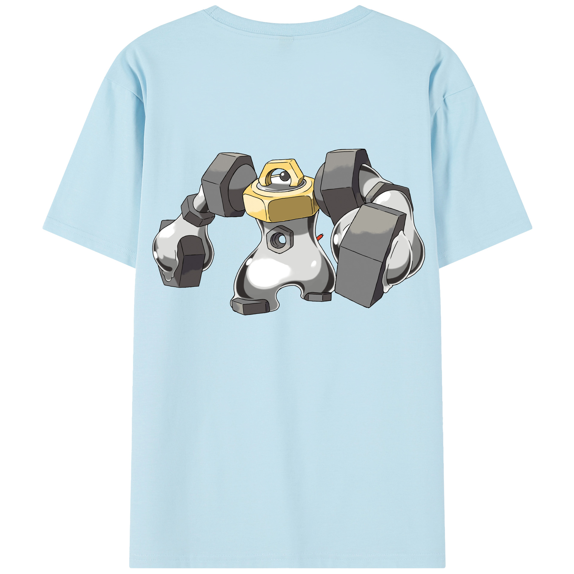 （画像用） ポケットモンスター Pokémon 綿100％半袖Tシャツ（背面プリント）